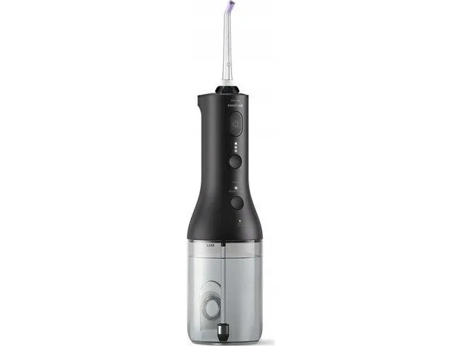 Philips Sonicare Power Flosser 3000 HX3826 - Mundskylning - trådløs - sort