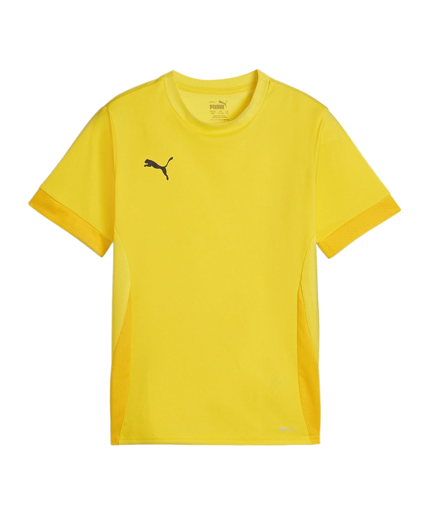 PUMA teamGOAL Matchday Trikot Kids Gelb Schwarz F07
