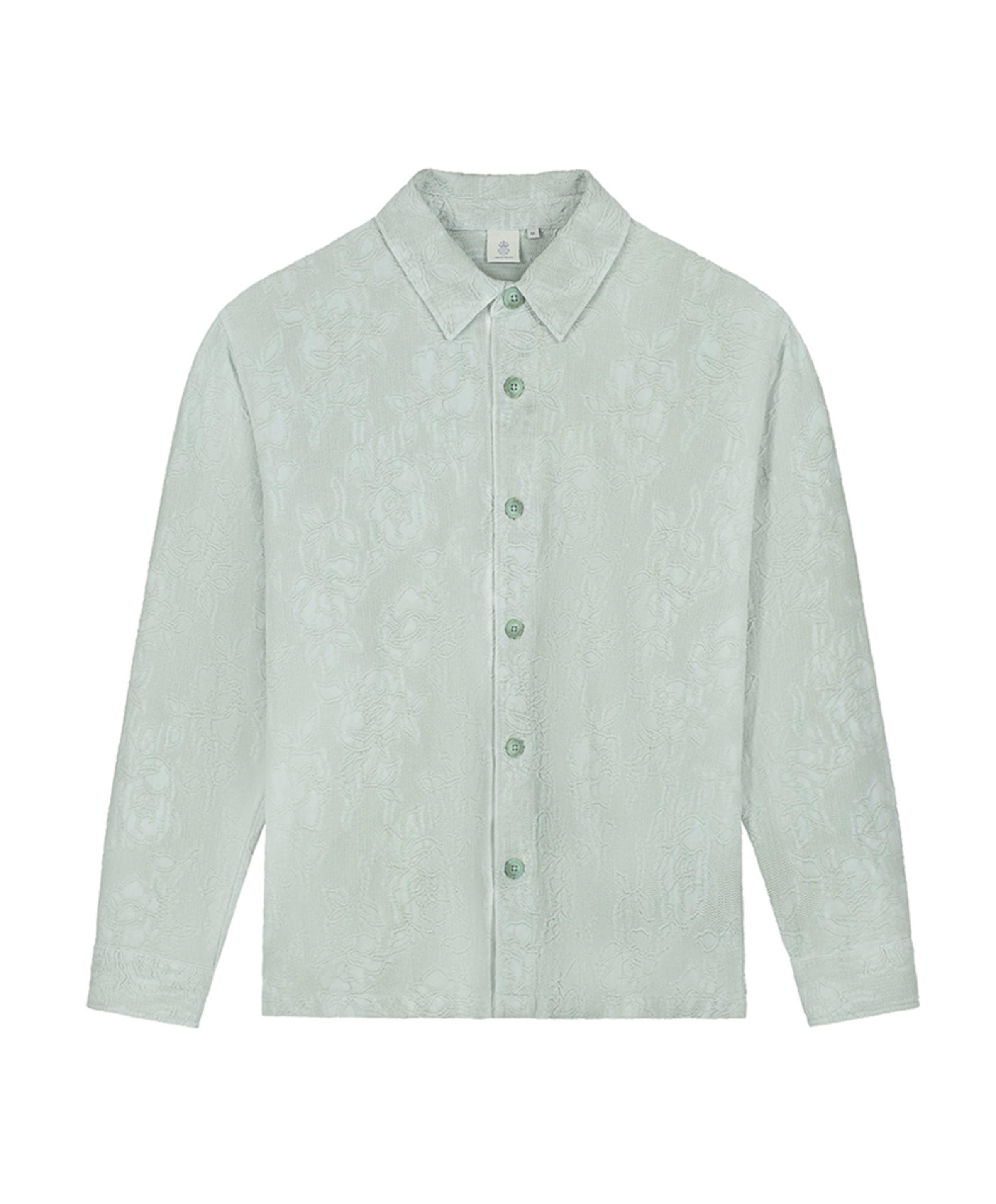 Law of the Sea Heren overshirt groen