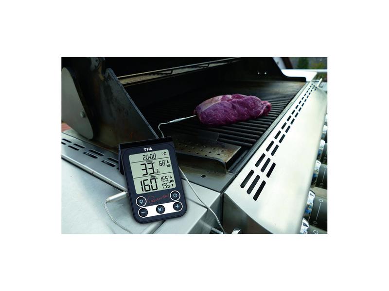 TFA Dostmann Bratenthermometer  KÜCHEN CHEF Grill-Braten-/Ofenthermometer
