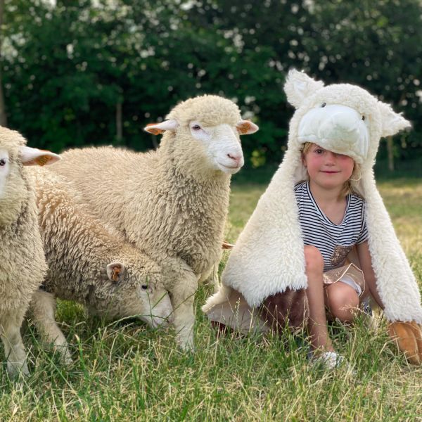 Wild & Soft Dierenkostuum - Schaap