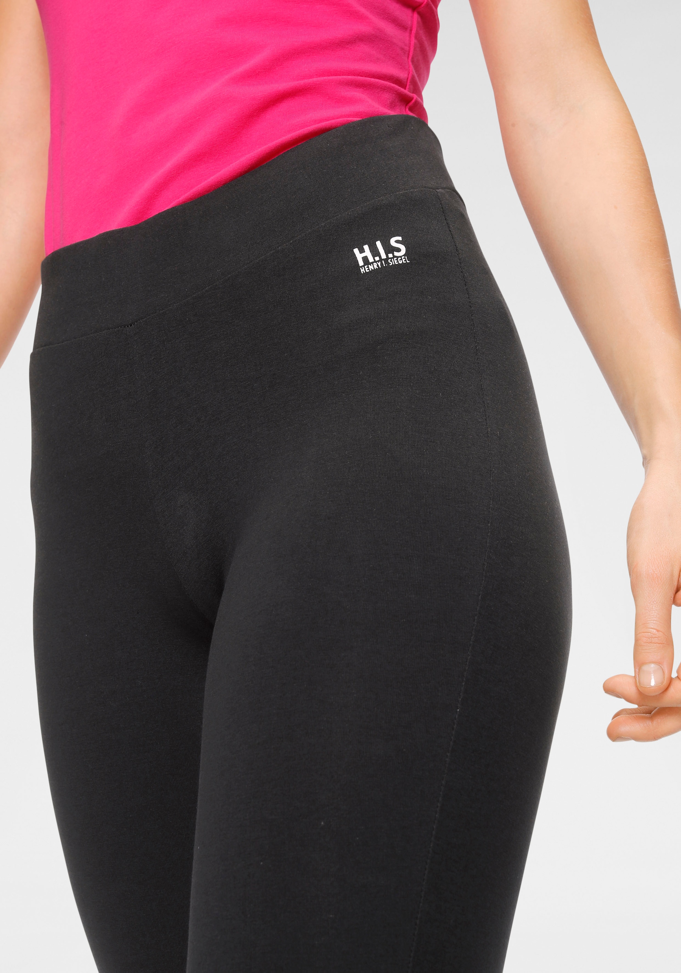 H.I.S Leggings  Bootcut‑Leggings im praktischen 2er‑Pack mit elastischem Bund