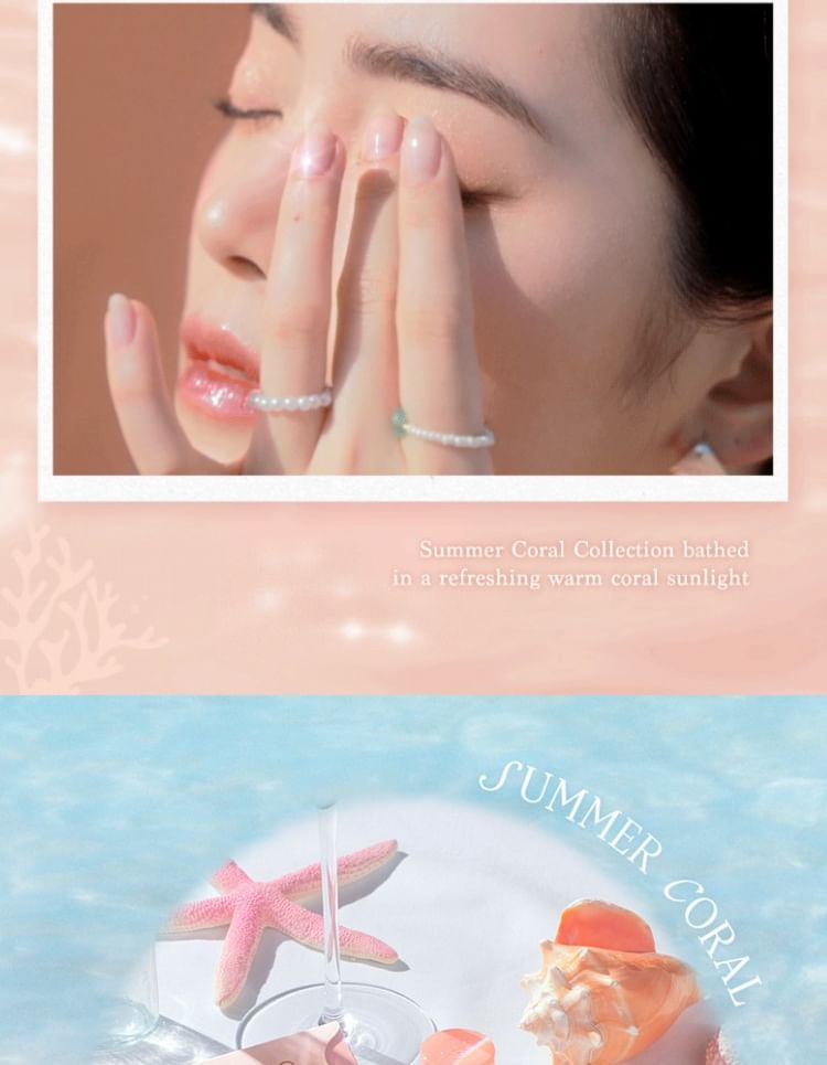 dasique - Starlit Glitter Powder Summer Coral Collection - 3 kleuren