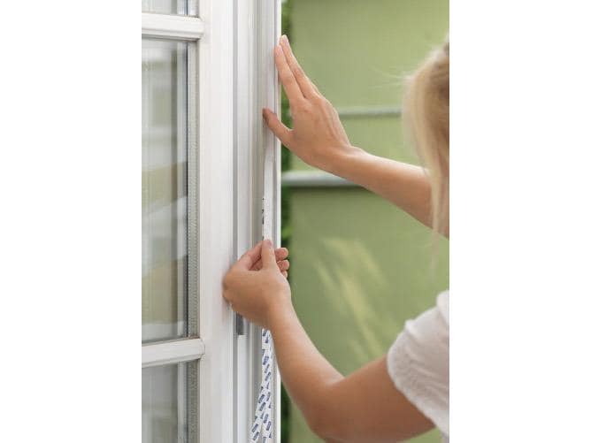 tesa Fliegengitter Insect Stop Comfort Fenster 1.2 x 2.4 m Insektenschutz für Fenster