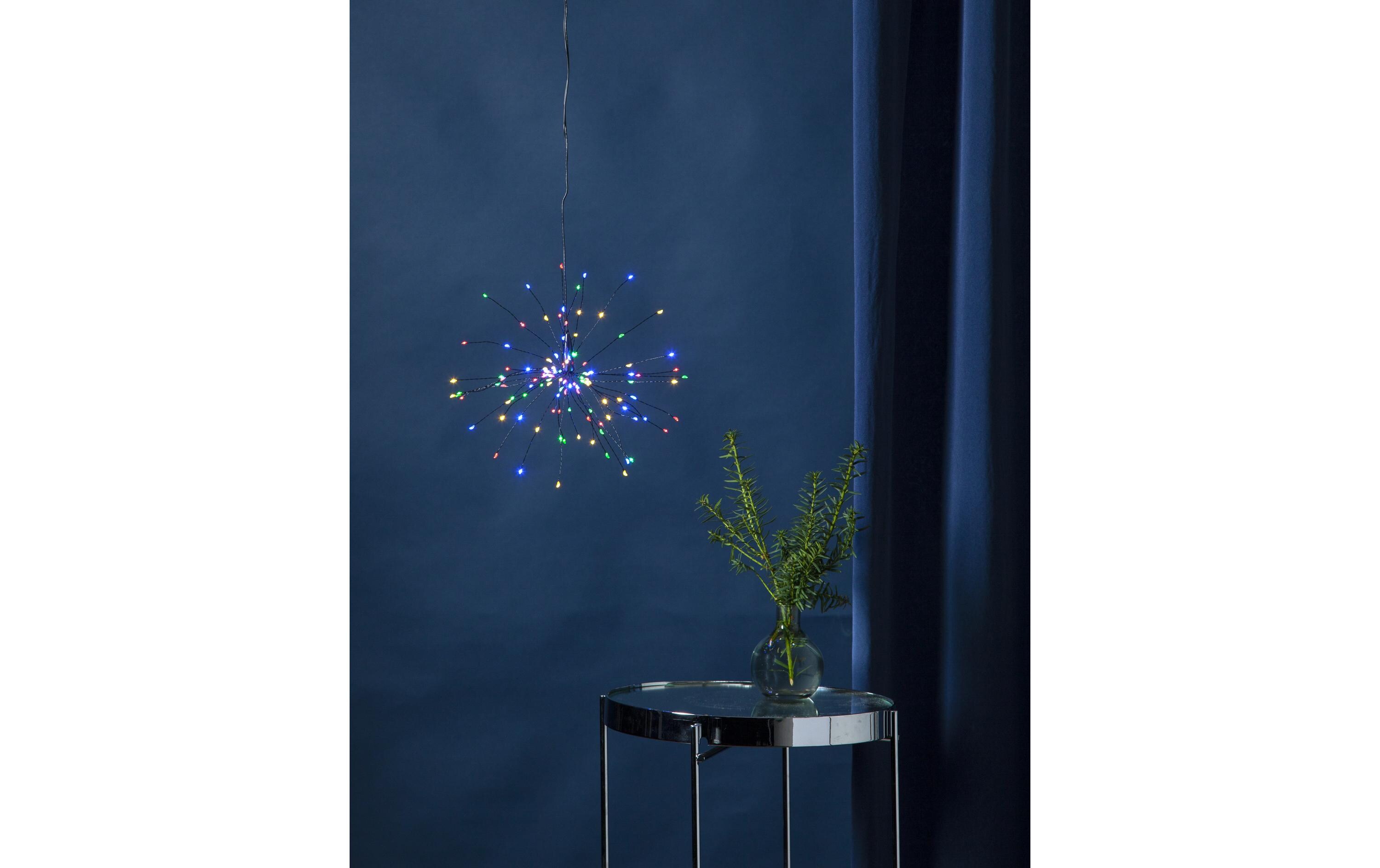 Hänger Firework, 120 LED, 26 cm, indoorHängedekoration in Feuerwerksform