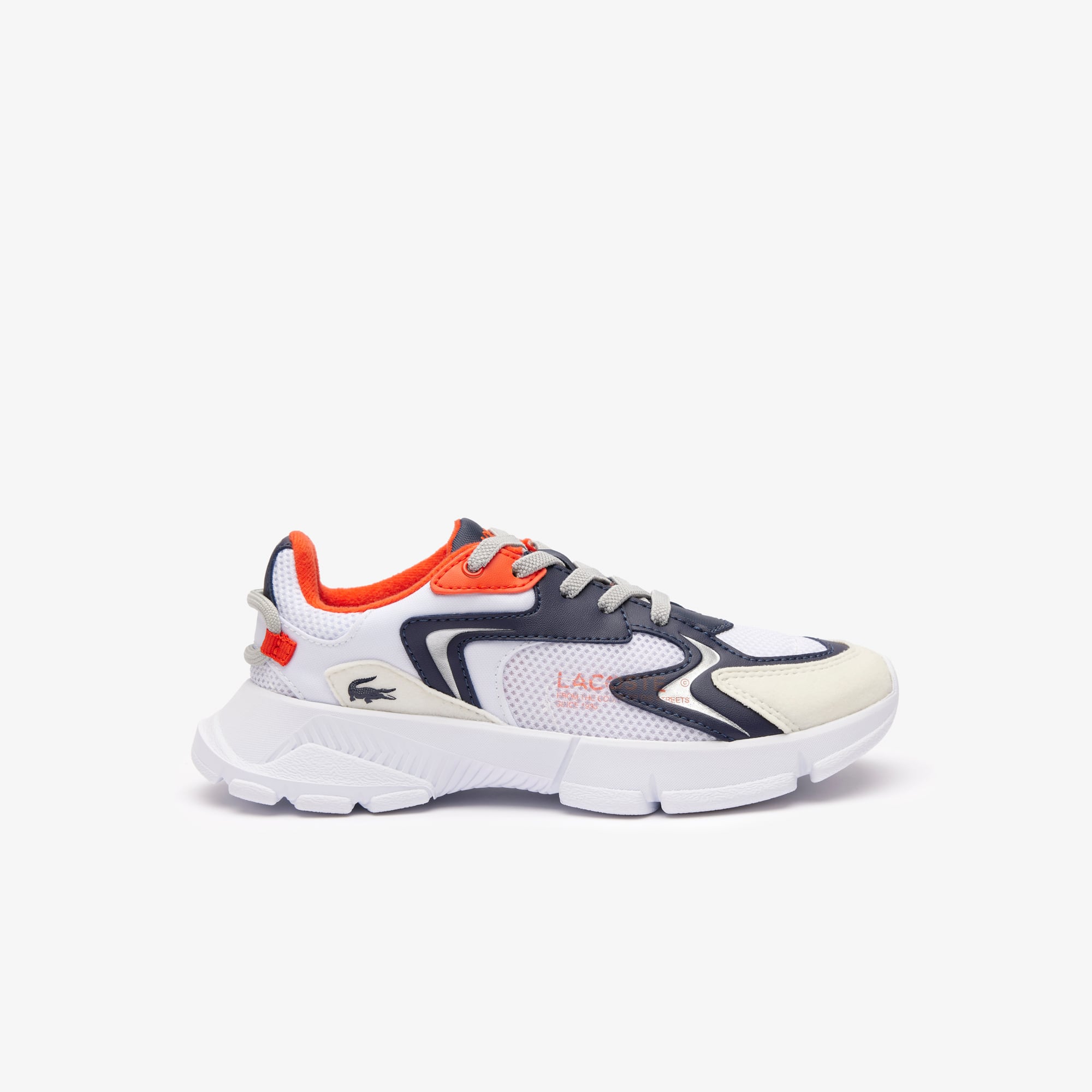 Sneakers L003 Neo enfant en textile Sneakers - Blanc - Lacoste - Enfant