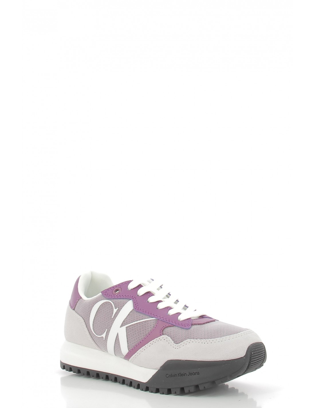 calvin klein Baskets de ville femme toothy runner bold violet/gris