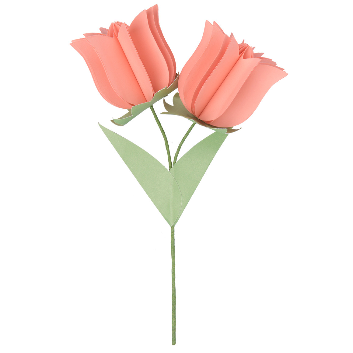 My Home Papierblume Tulpe orange