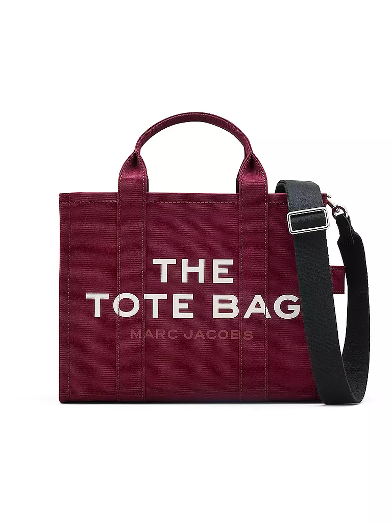 MARC JACOBS Tasche - Tote Bag THE MEDIUM TOTE CANVAS dunkelrot