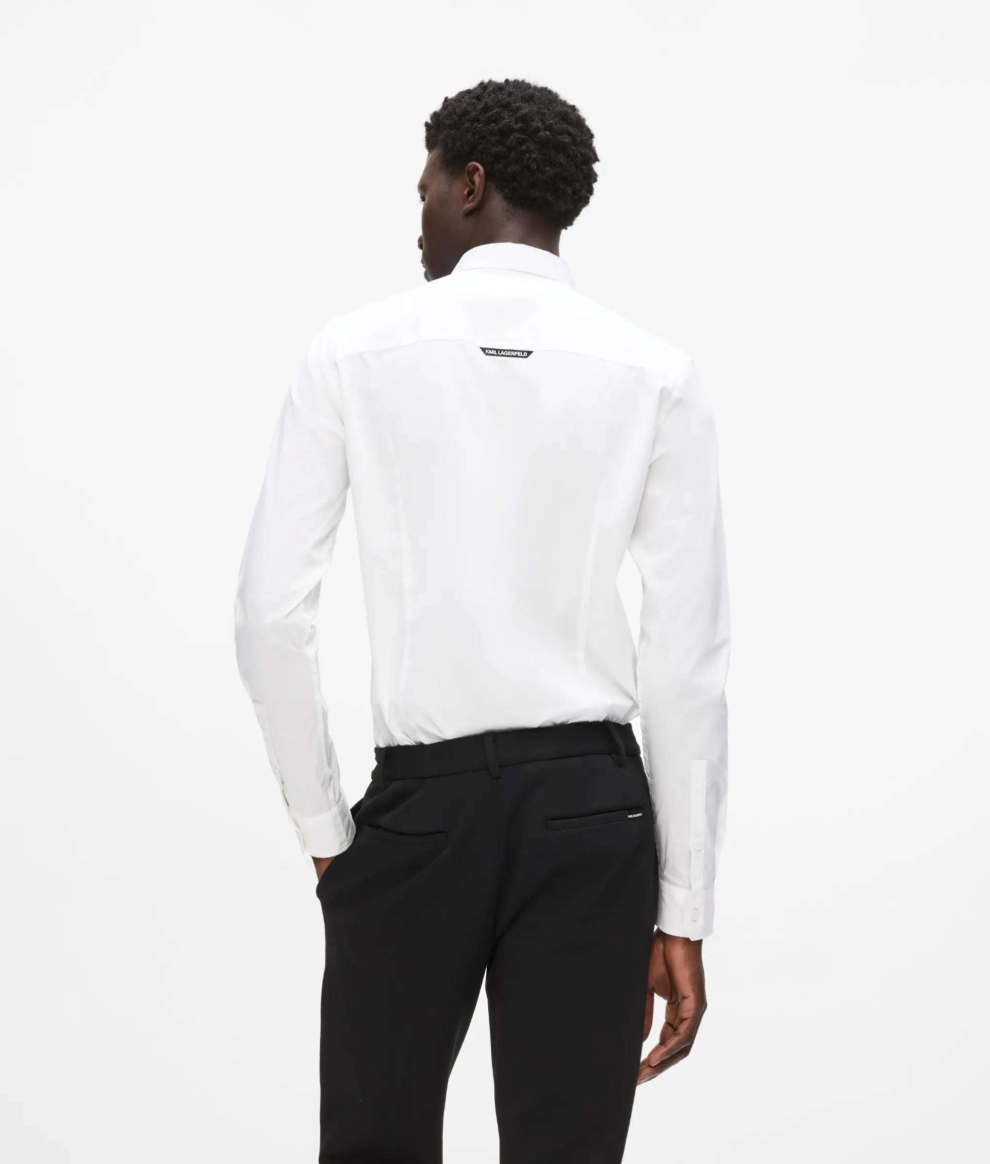 Monogram slank fit shirt