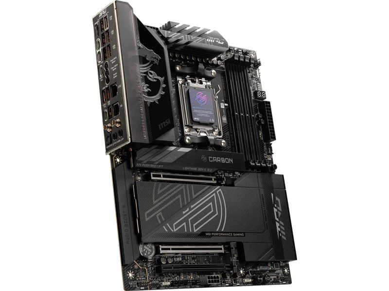MSI Mainboard MPG X870E CARBON WIFI MSI MPG X870E CARBON WIFI Motherboard AMD X870E Sockel AM5 ATX