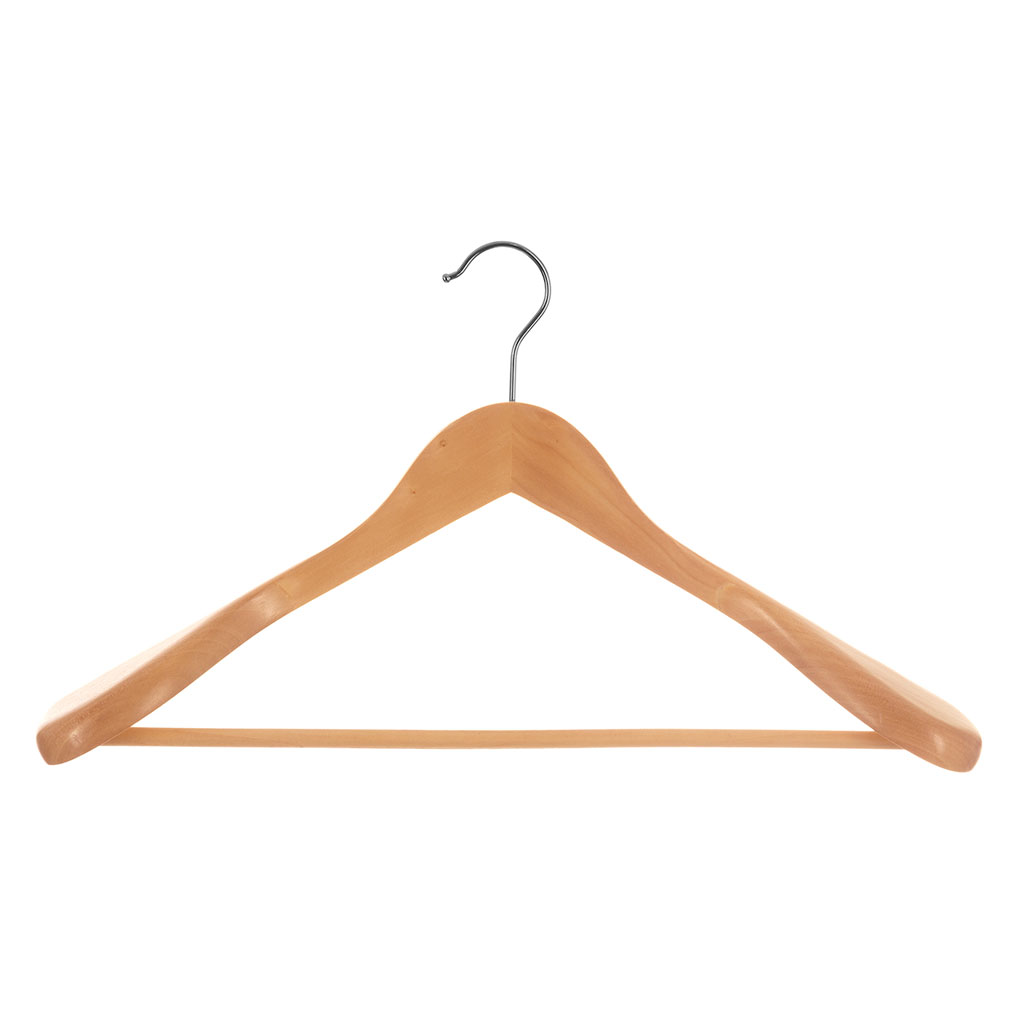 Cintre large bois pour veste 45x23.5x6cm