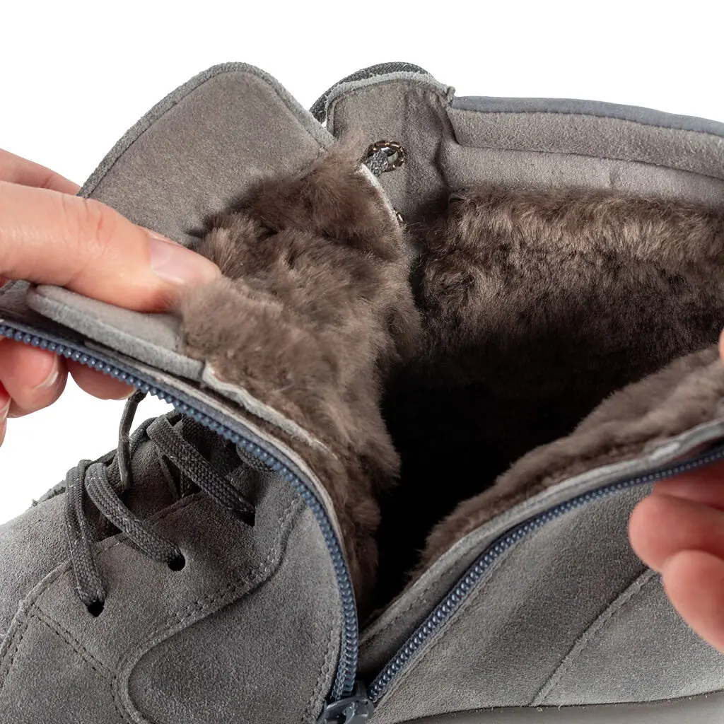 AUSVERKAUF - Stiefelette MERLE grau