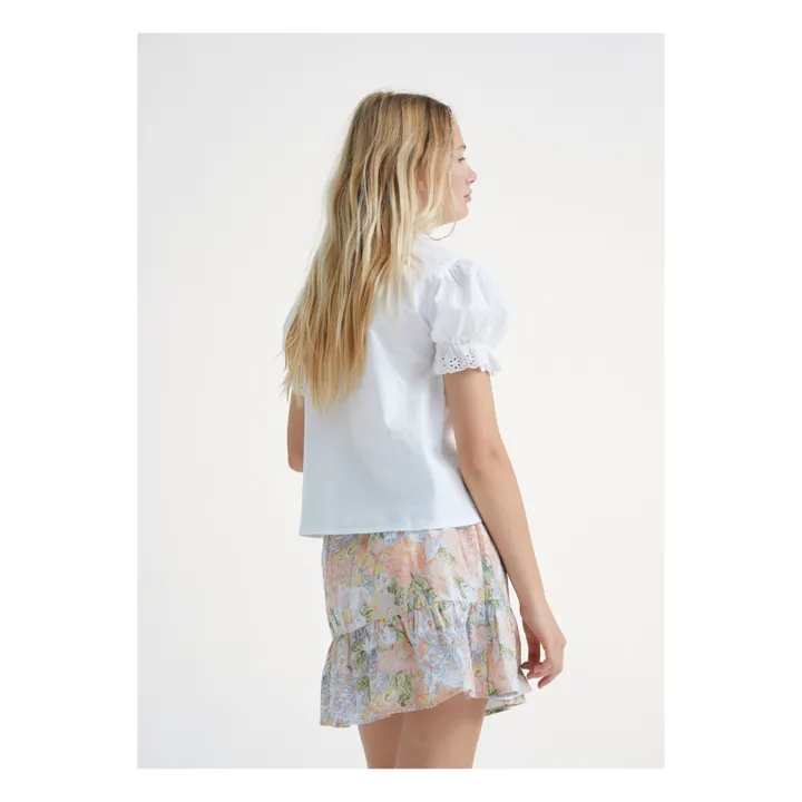 the new society Blouse Laguna | Blanc