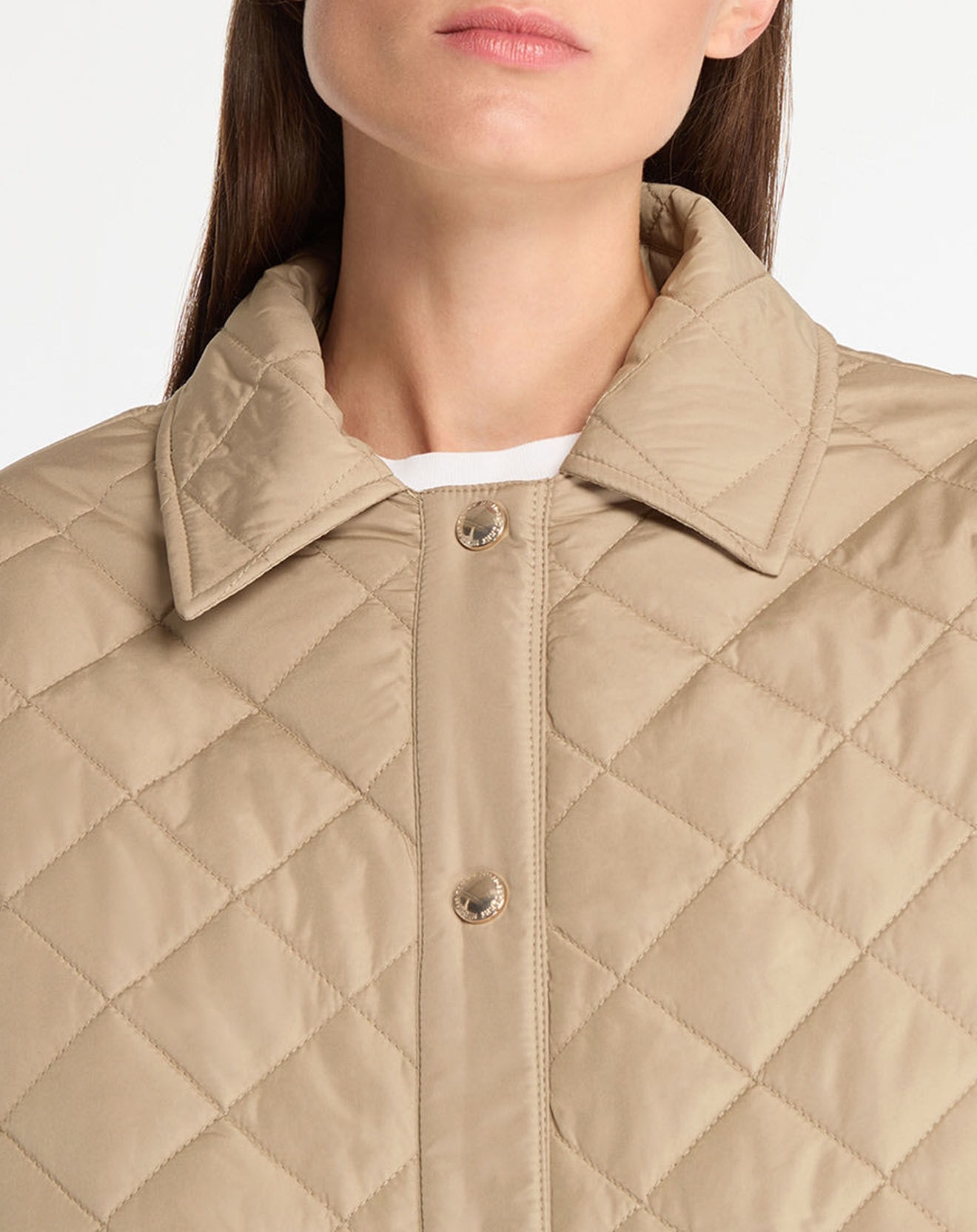 Tommy Hilfiger Manteau Quilted beige