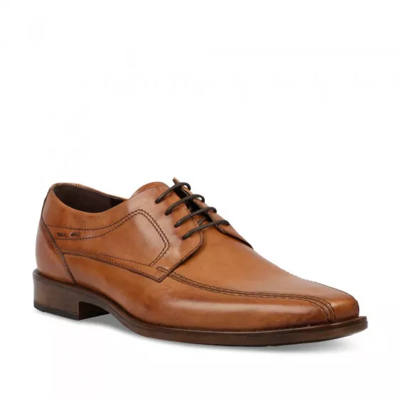 Derbies MARRON B-BLAKE CUIR