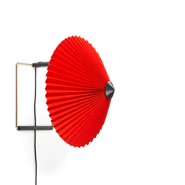 HAY - Matin Wandleuchte LED, Ø 30 cm, hellrot
