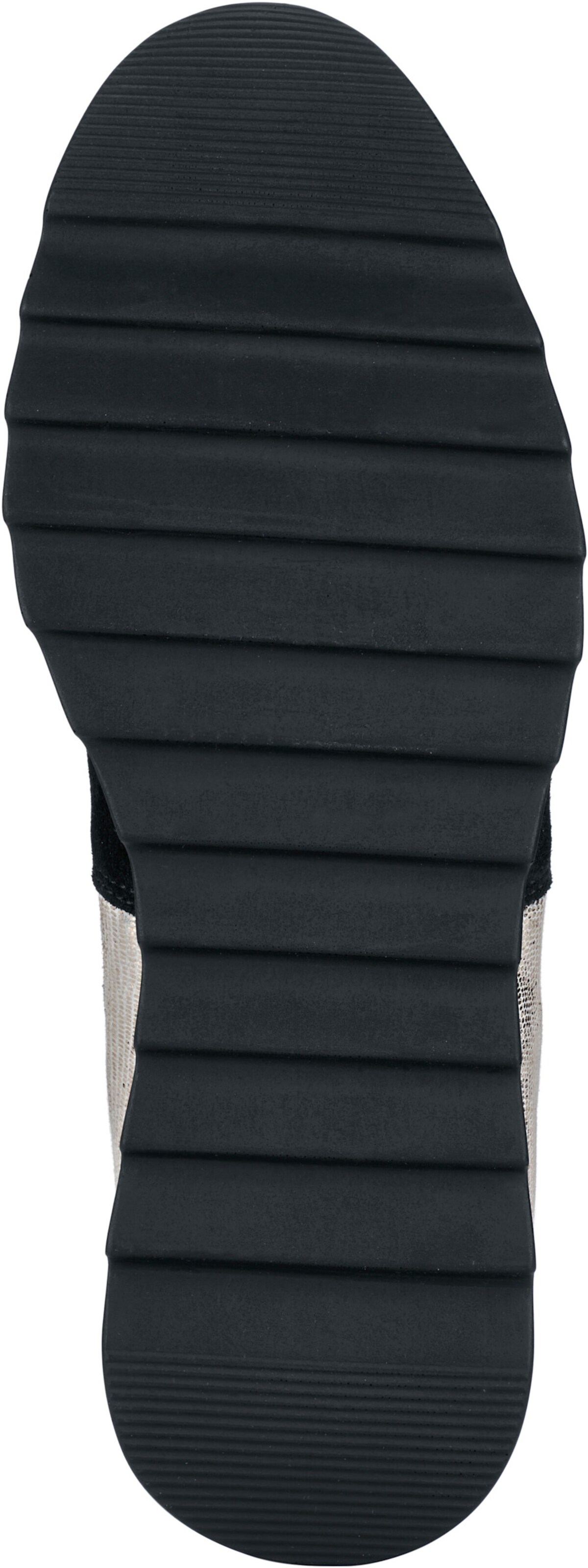 heine Stiefelette in schwarz-champagner