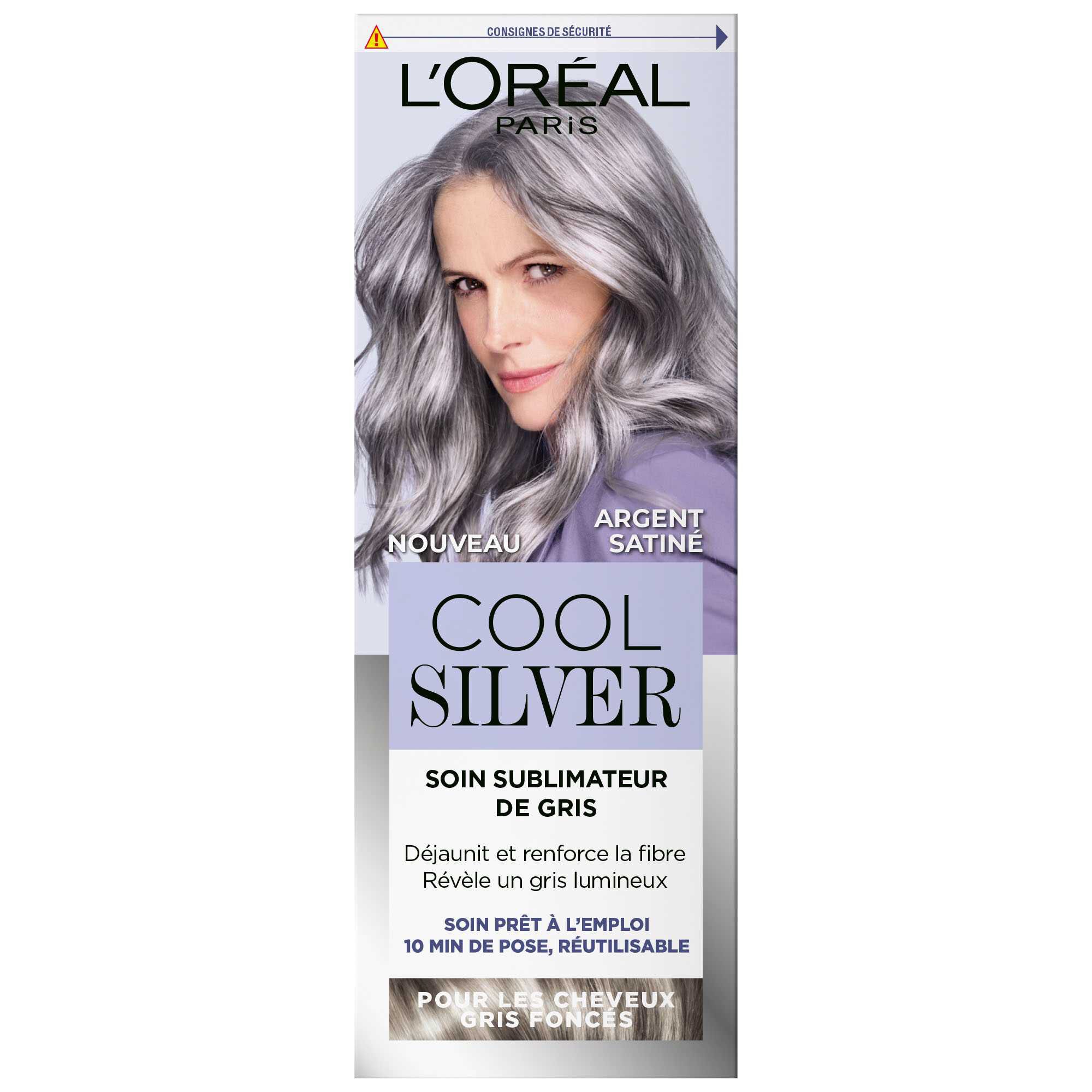 Cool Silver   Soin Sublimateur de Gris - déjaunit et renforce la fibre