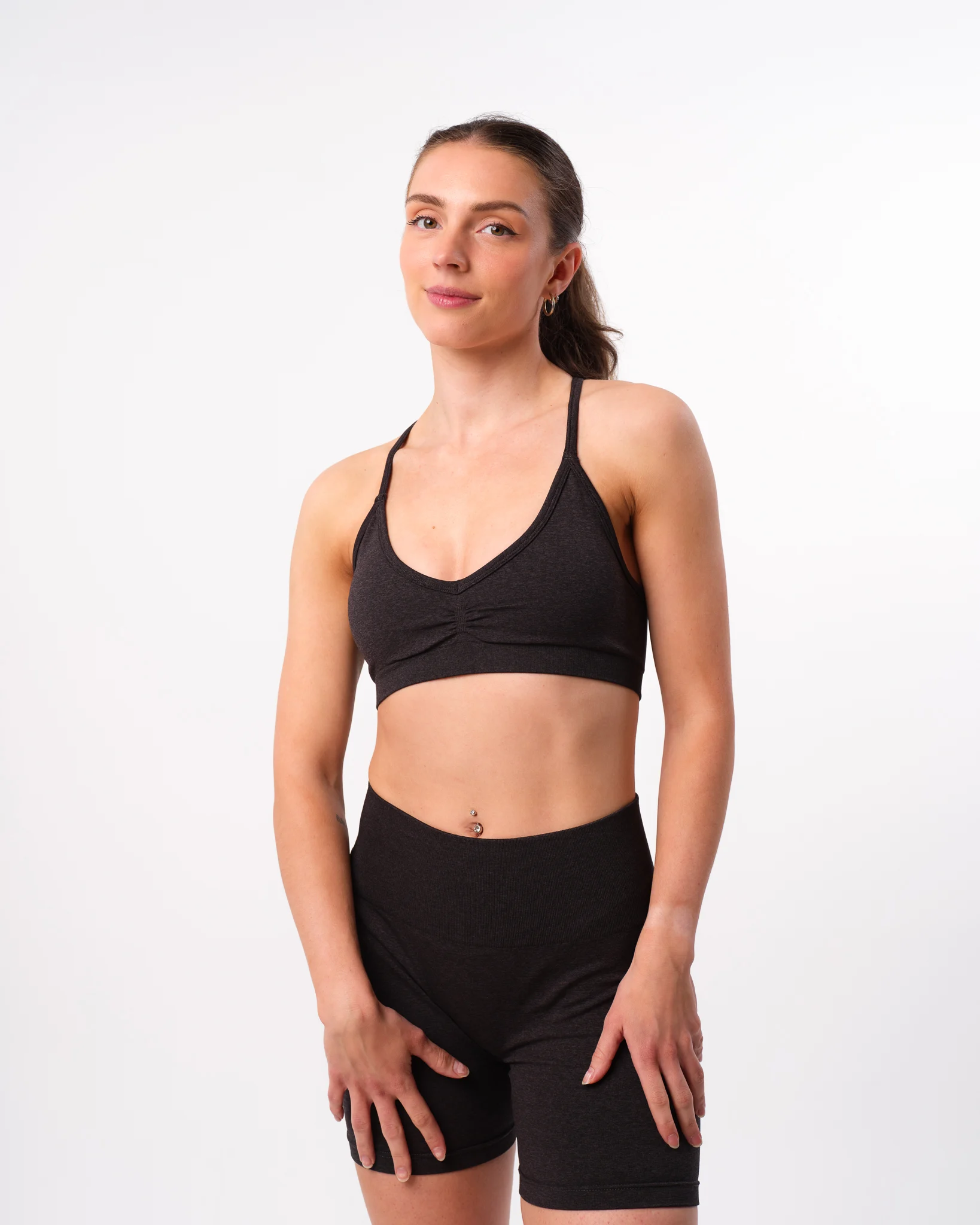 Bumpro Beam Clean Mini Bra Black Iron Marl