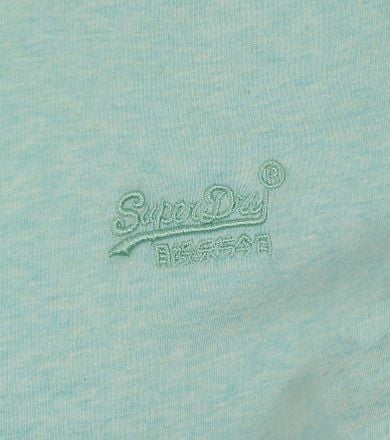 Superdry Classic T-Shirt Melange Lichtgroen M1011245A-9VQ kopen