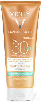 Vichy Capital Soleil IP50 Crème Solaire Anti-Âge Soin Protecteur Antioxydant 3-En-1 Tube 50ml
