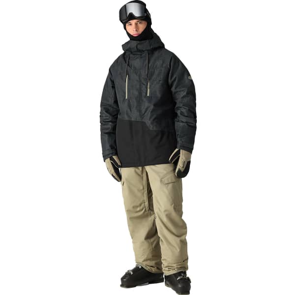 Veste snowboard 686 MNS GEO INSULATED JACKET BLACK RIPSTOP COLORBLOCK