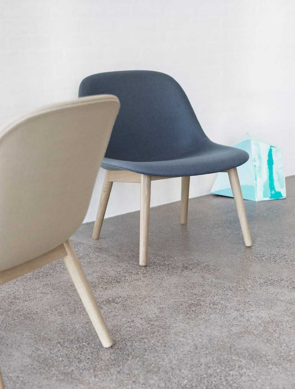 Muuto Fiber Wood fauteuil Steelcut Trio 236