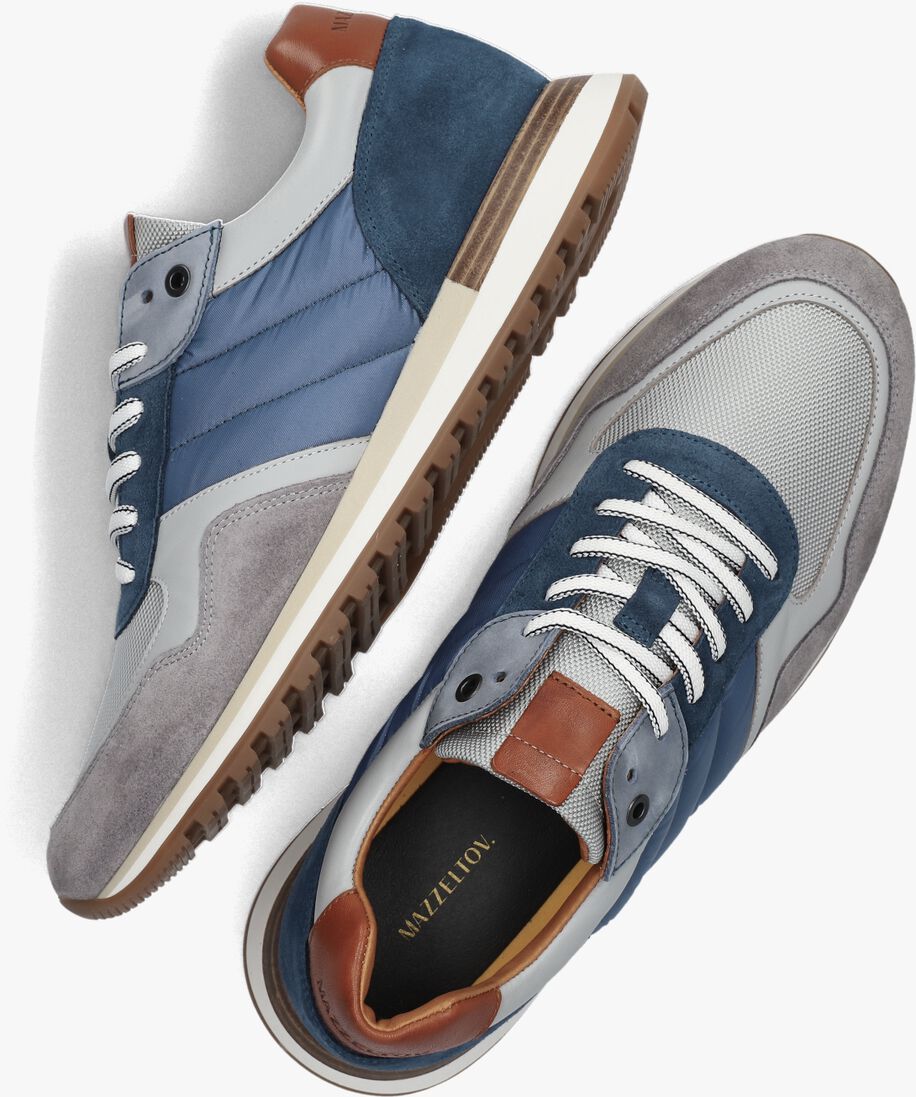 MAZZELTOV grijze mazzeltov lage sneakers 13653