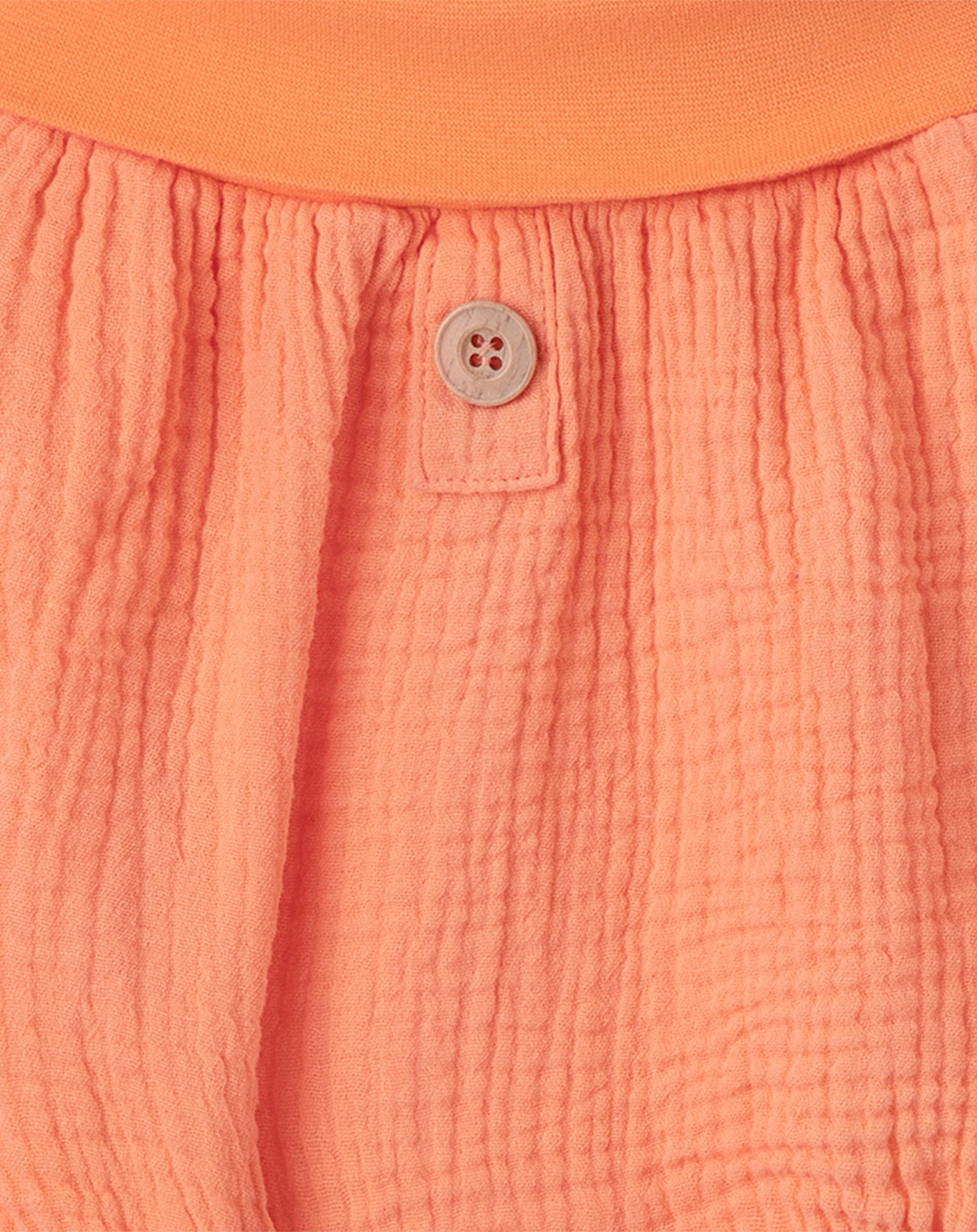 Schlupf-Shorts COTTON SUMMER in orange blush