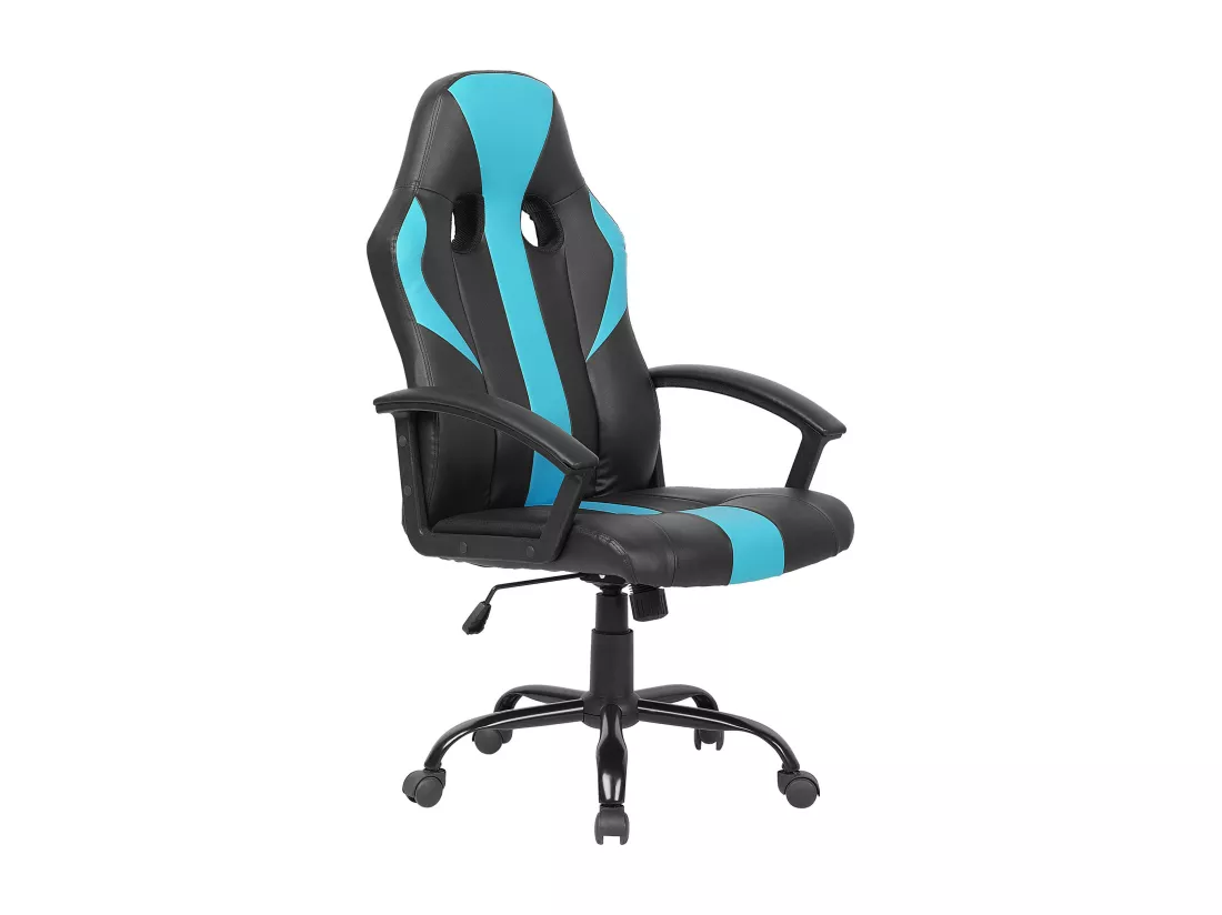 Chaise de bureau SUCCESS Cuir PU Turquoise