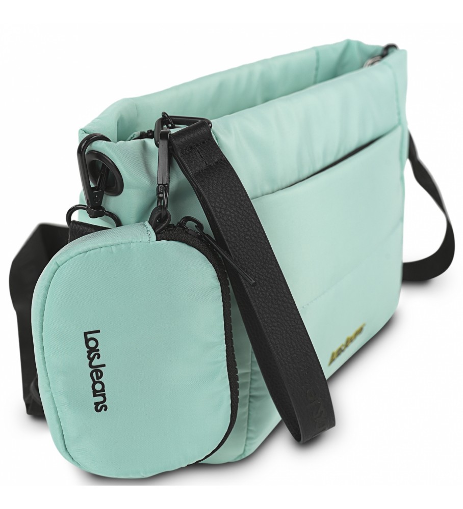 Bolsa de ombro Lois 314672 Verde Água - 30x18x12cm -