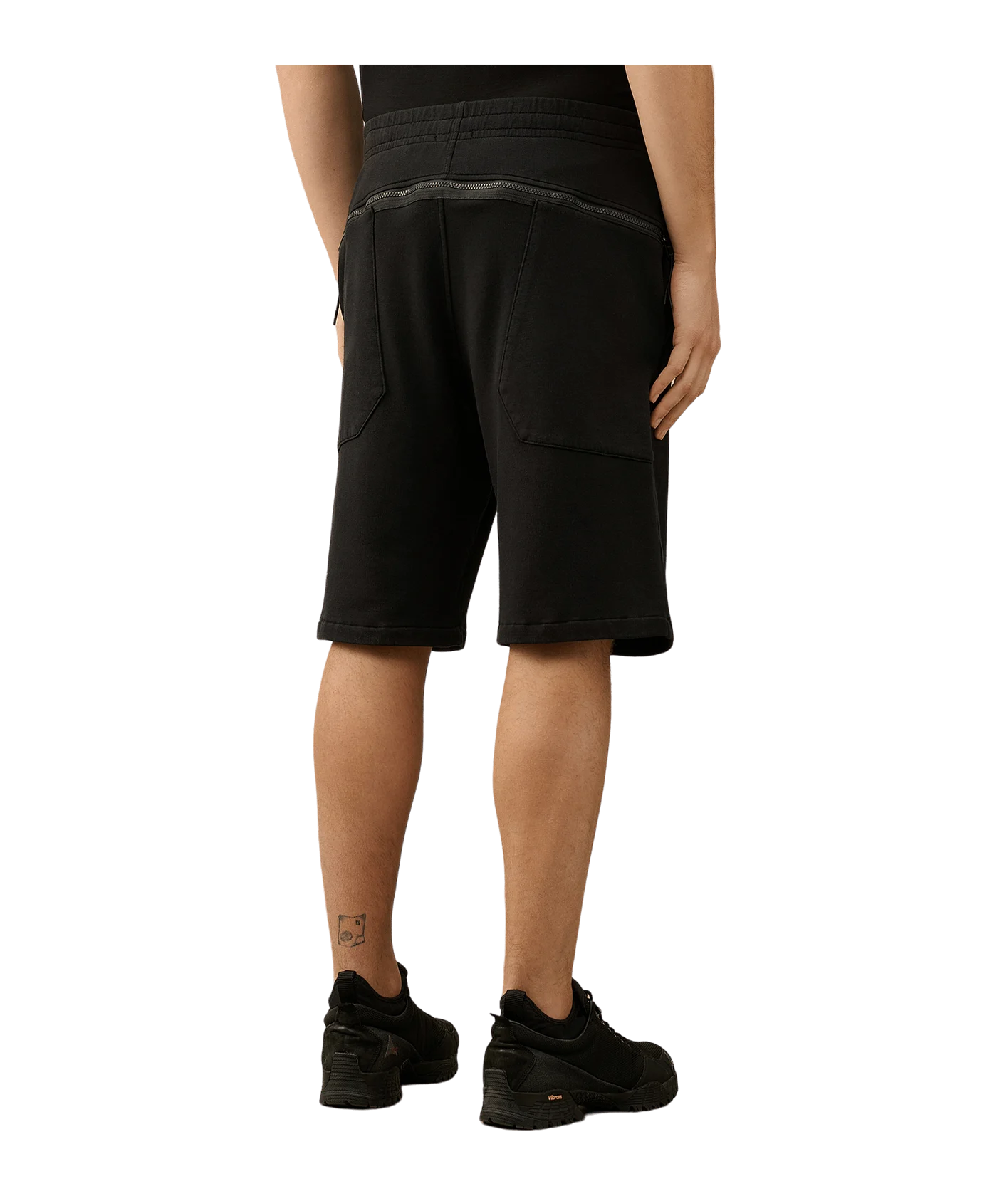 C.P. Company Bermuda Jogginghose Schwarz