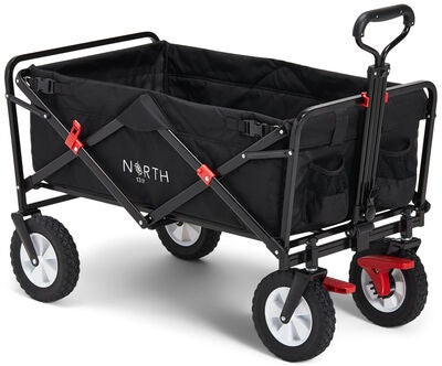 North 13.5 Light Tralle Med Bremse, Black