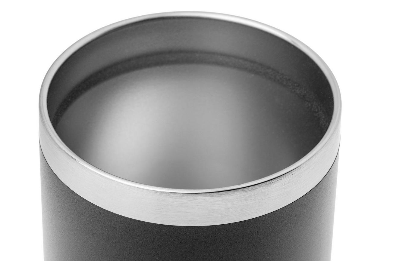 Yeti Rambler Stackable Lowball 10oz Mag Slider Lid, Black, stapelbare thermosbeker met deksel, 295 ml