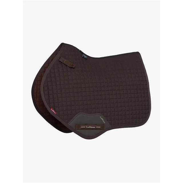 Zadeldek LeMieux Cotton Close Contact Square Springen Bruin
