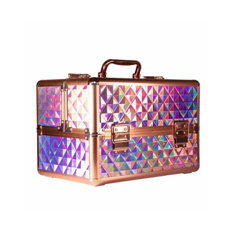 MollyLac Make-up etui voor poetsmiddelen Golden maat M 1 stuk