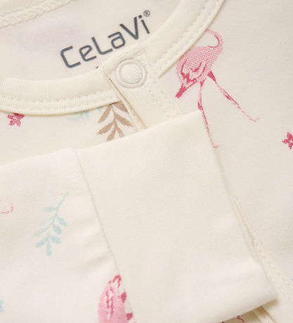 CeLaVi Strampler l/ä - Brandied Apricot