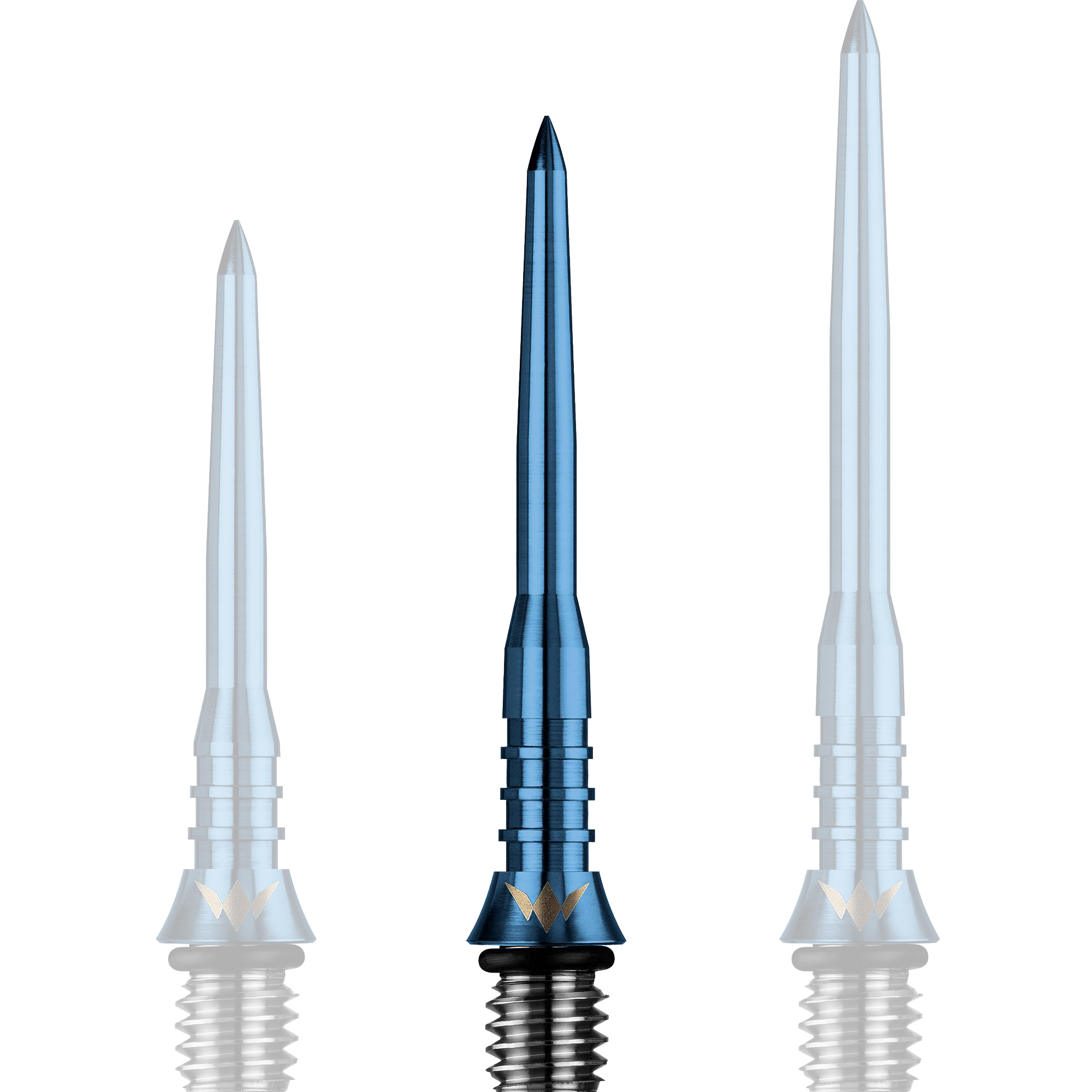Mission - Titan Pro Conversion Points Grooved - Blau