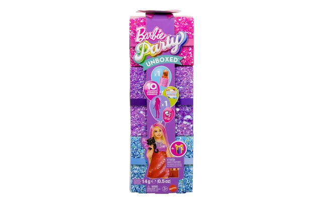 Barbie Anziehpuppe »Party Unboxed Glam Serie Red Original Doll Assortiert«