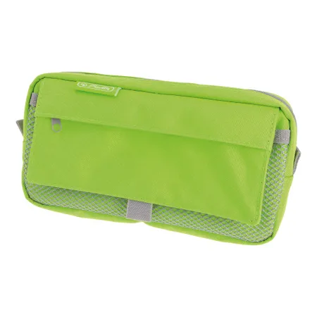 Herlitz Faulenzer mit 2 Außentaschen Neon green