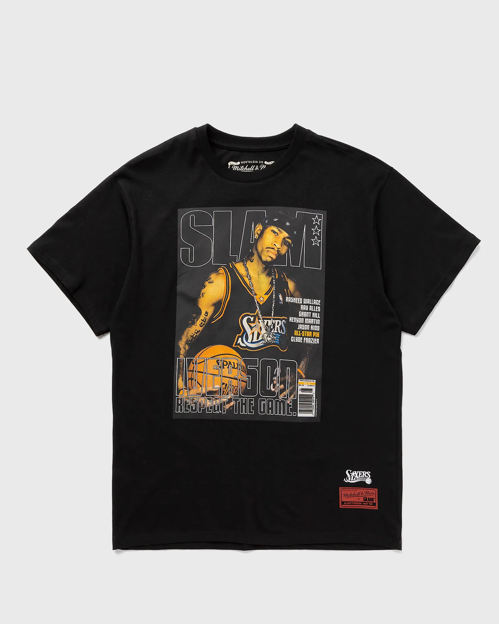 Mitchell & Ness NBA Slam Cover Tee Allen Iverson 76ers