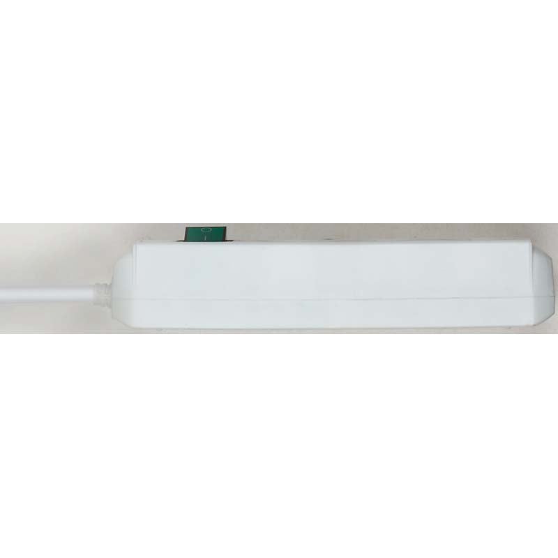 Brennenstuhl ECO-Line 1152320015 3-voudige stekkerdoos met veiligheidsschakelaar wit