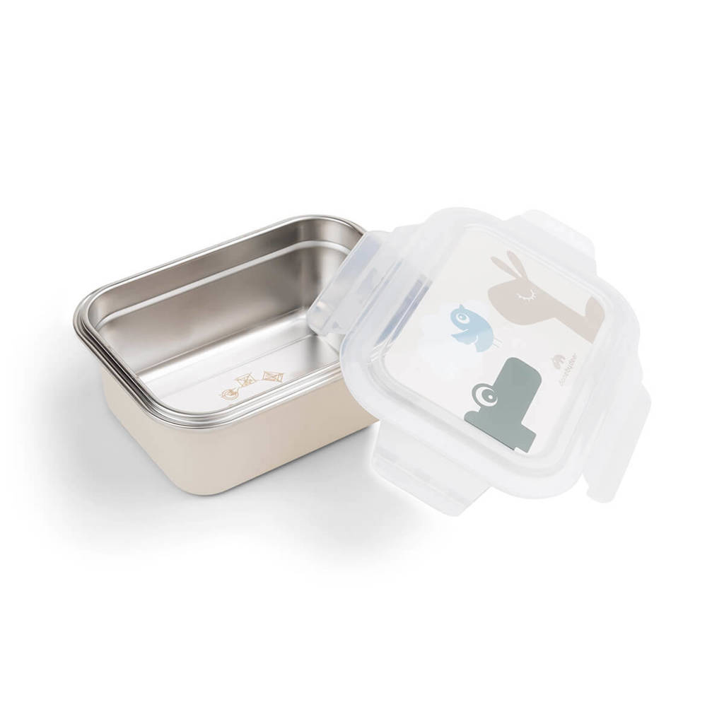 Metal lunch box Lalee/Croco Sand