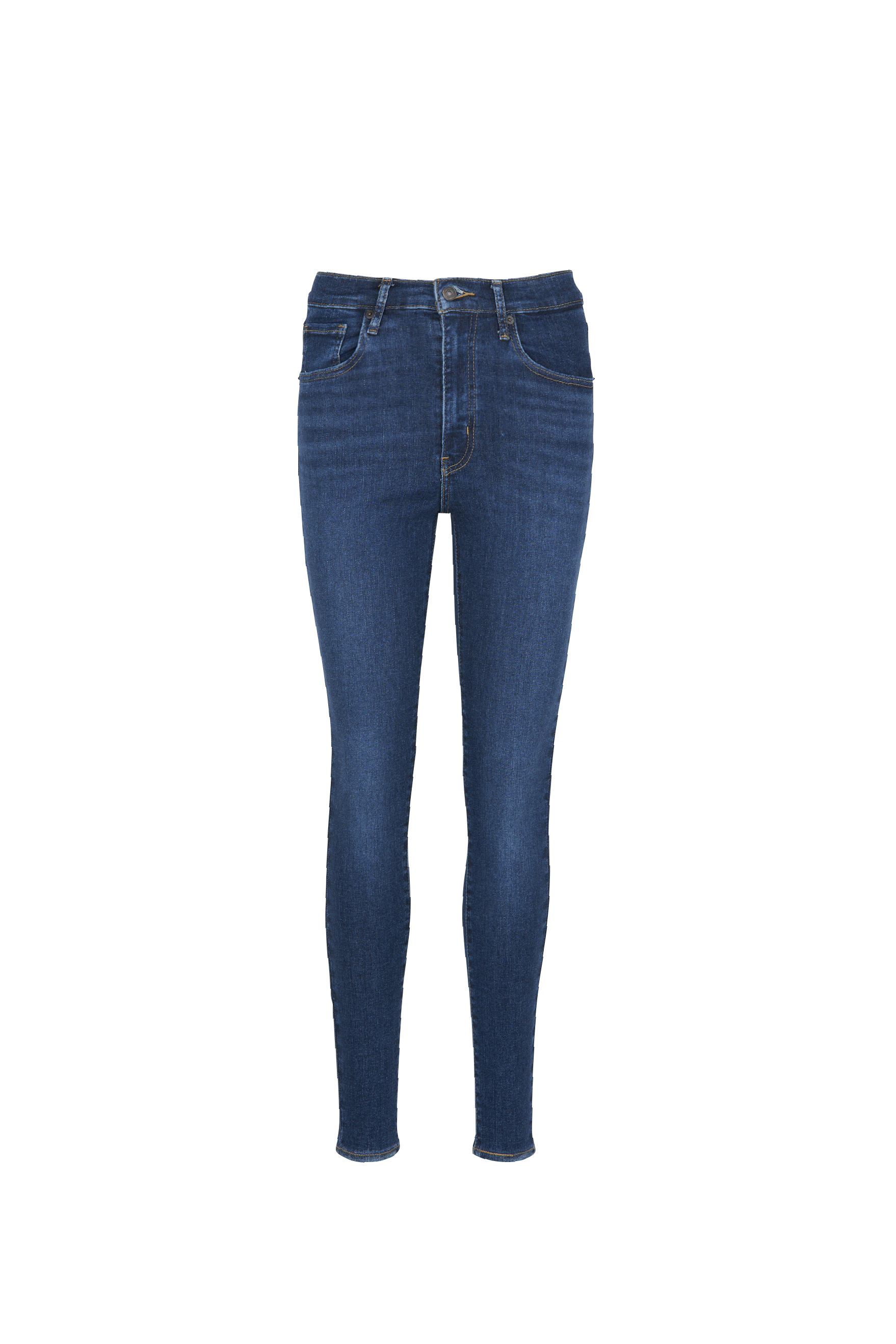 LEVI'S Jean skinny taille haute MILE HIGH SUPER SKINNY Bleu