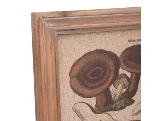 Cadre en bois et tissu