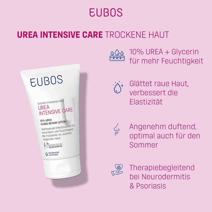 Eubos Trockene Haut Urea 10% Hydro Repair Lotion, 150 ml