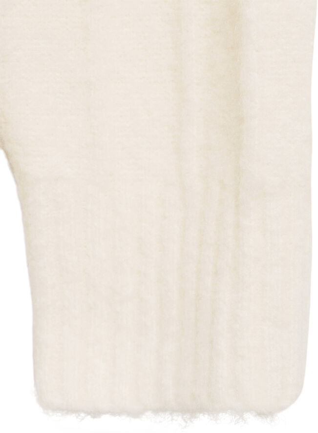 MANGO Buttoned long cardigan Light beige