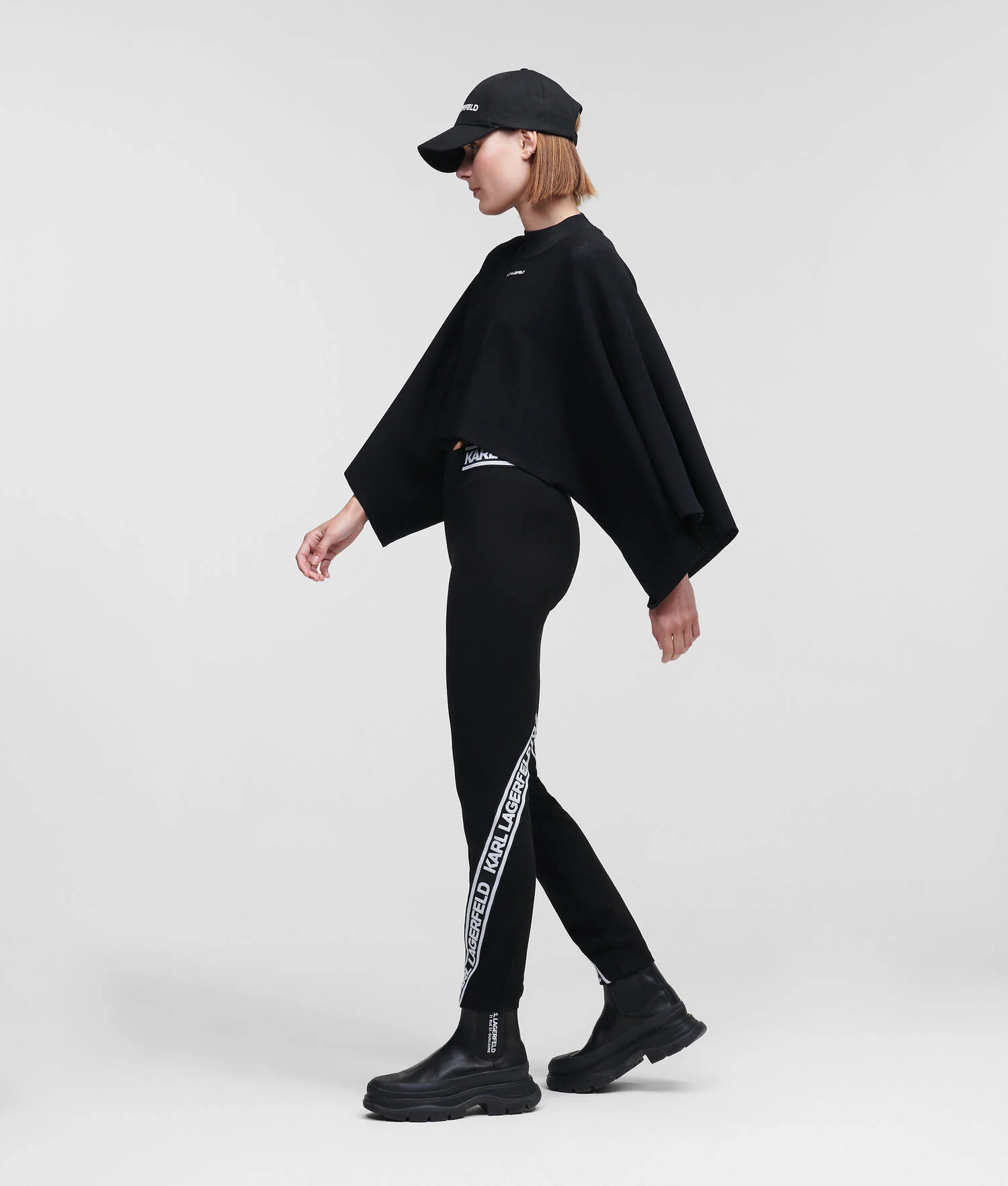 PULL-ÉCHARPE AVEC LOGO KARL