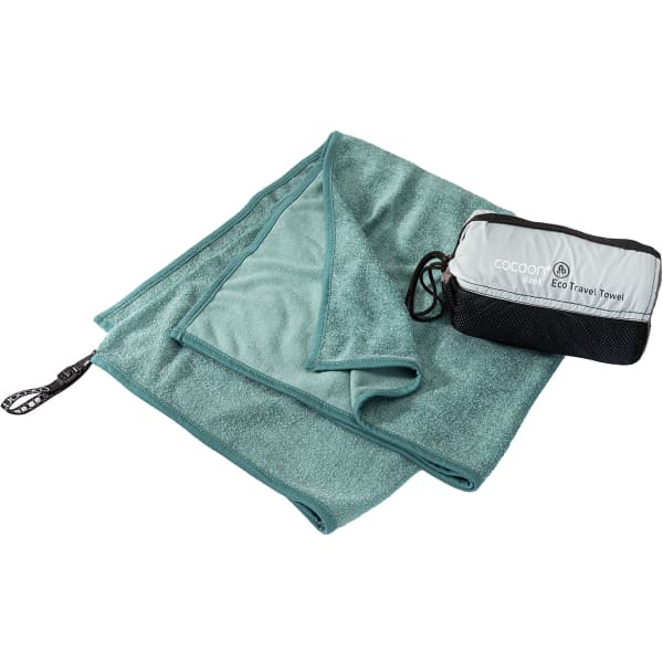 Serviette de voyage COCOON ECO TRAVEL TOWEL L NILE GREEN